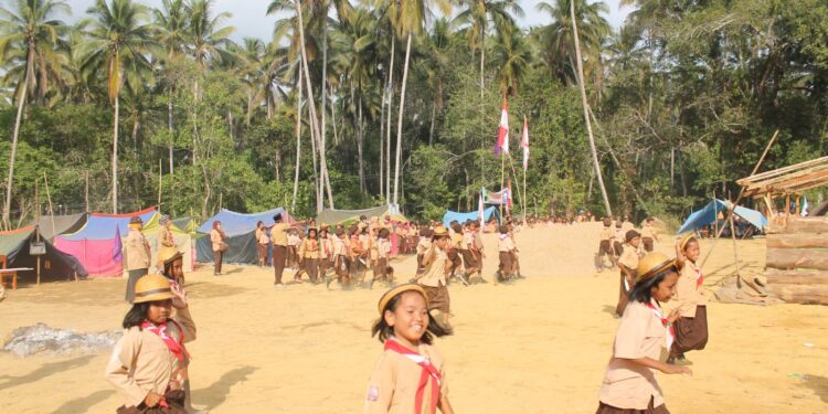 Sako SPN Hidupkan Pramuka Pulau Wawonii