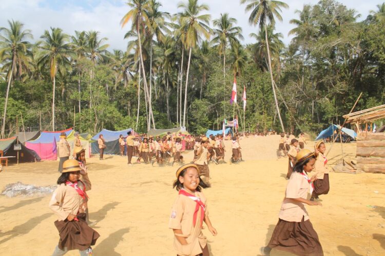 Sako SPN Hidupkan Pramuka Pulau Wawonii