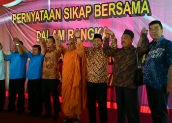 LDII dan Tokoh Antar Umat Beragama Bersatu-Padu Menjaga Kerukunan dan Keharmonisan Umat Beragama di Surabaya