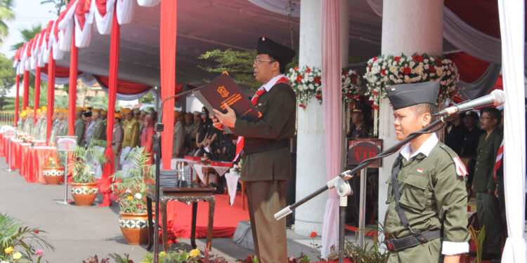 LDII Hadiri Upacara Hari Pahlawan ke-70 di Balai Kota Surabaya