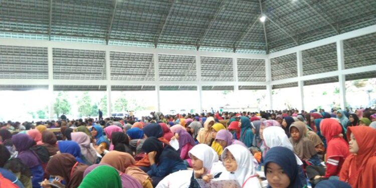 1.150 Muda-Mudi Sidoarjo dan Gresik Mengaji Bareng di Wonosalam