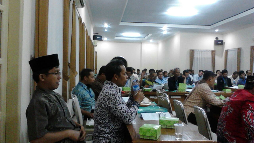 Peserta Workshop Ekonomi Syariah LDII Jawa Timur.