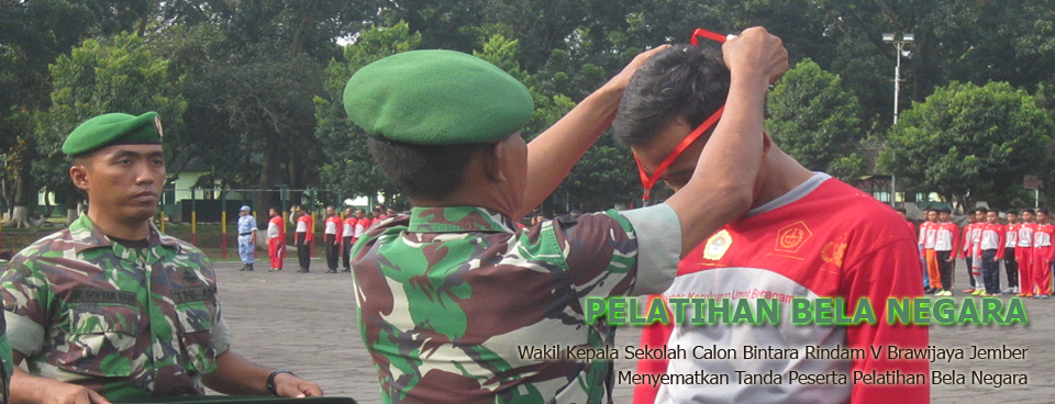 Penyematan peserta Diklat bela negara yang diadakan DPD LDII Kabupaten Jember bekerjasama Bakesbangpol ini digelar selama tiga hari mulai tanggal 27 hingga 29 Mei 2016