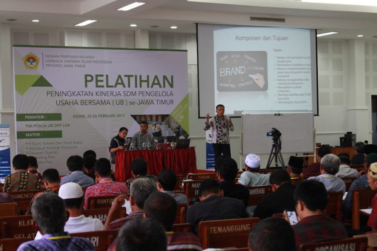 DPW LDII Jawa Timur melakukan terobosan dalam meningkatkan perekonomian di lingkungan masjid Salah satunya mendirikan Usaha Bersama UB 25 Februari 2017 Dok Lines Jatim