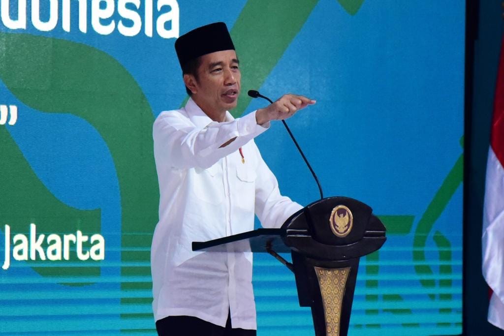 Di Rakernas LDII, Jokowi Ingatkan Jangan Ada Fitnah Jelang Pemilu