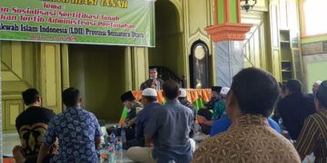 LDII Sumut Adakan Sosialisasi Sertifikasi Tanah pada Warga Foto Dok LINES