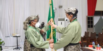 Dedid Cahya Happyanto kiri terpilih secara aklamasi sebagai Ketua Pengprov Persinas ASAD Jawa Timur periode lima tahun ke depan dalam Musprov V Persinas ASAD Sabtu 202 di Aula Saliburrosyidin Surabaya Foto Dok LINES