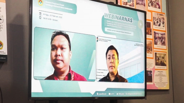 Webinar Nasional Sosialisasi Perpol No 1/ 2021. Dok. Lines.