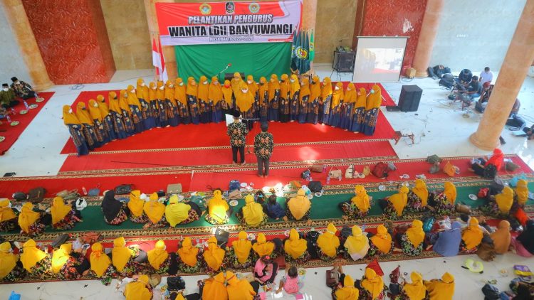 Pengurus Wanita LDII Banyuwangi masa bakti 2022 2026 resmi dikukuhkan dan dilantik 20 Maret 2022 Dok Lines Banyuwangi