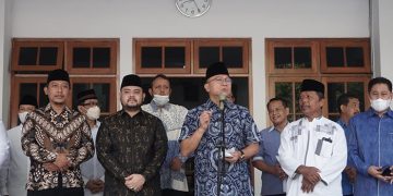 Wakil Ketua MPR RI Zulkifli Hasan tengah berkunjung ke Ponpes Budi Utomo Solo 28 Maret 2022 Dok Kontributor KIM Solo