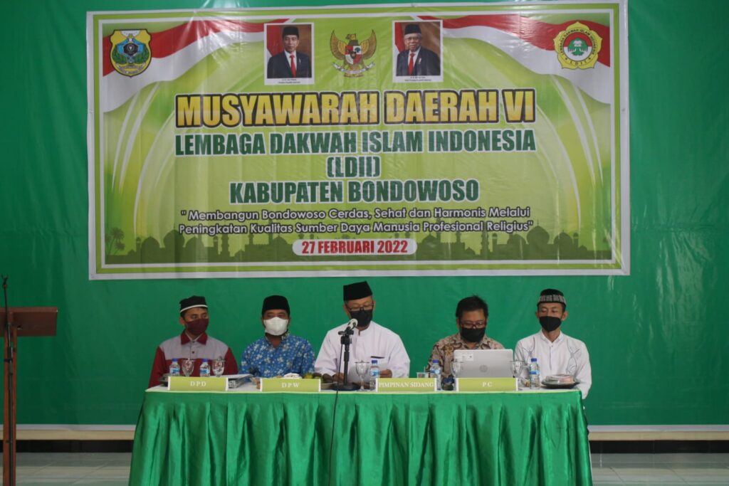 Sidang paripurna Musda VI LDII Bondowoso, 27 Februari 2022. Dok: Lines Jatim.