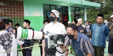 DPP LDII mengikuti pengamatan rukyatul hilal di Sukabumi bersama BMKG dan Kakemenag Sukabumi Dok LINES