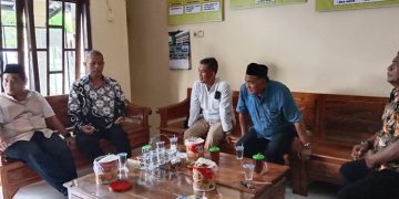 Pengurus Ponpes Pondok Blawe dan Ketua PC LDII PC Purwoasri menerima kunjungan Forpimcam 14 Mei 2022 Dok Tim Ponpes Pondok Blawe