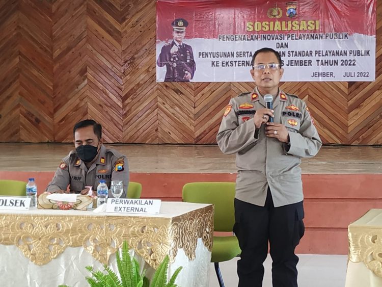 Kepala Bagian Perencanaan Polres Jember Kompol Muhammad Sudaryanto. Dok: LDII Jember.