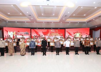 29 Polres di jajaran Polda Jatim terima predikat pelayanan prima-baik/Foto: Deny Prasetyo/detik.com.