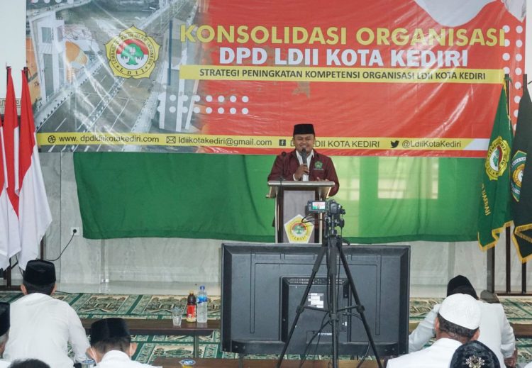 Lembaga Dakwah Islam Indonesia LDII Kota Kediri menggelar konsolidasi organisasi Sabtu 1308