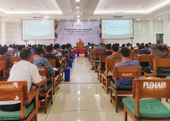 DPP LDII menggelar pelatihan jurnalistik tingkat mahir dasar di Ponpes Wali Barokah Kediri (27/8). Foto: LINES.