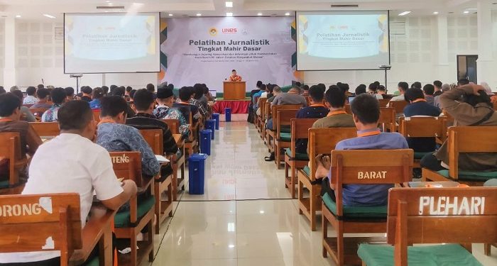 DPP LDII menggelar pelatihan jurnalistik tingkat mahir dasar di Ponpes Wali Barokah Kediri (27/8). Foto: LINES.