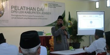 LDII Jember menggelar Pelatihan Dai di Aula Serbaguna Al Manshurin Sabtu 208 Pelatihan Dai mengusung tema Peningkatan Performance Personality Dai untuk Dakwah yang Menyejukkan di Masyarakat Dok LDII Jember