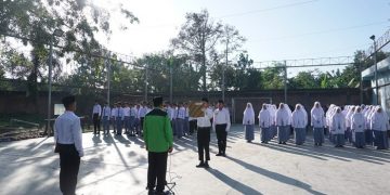 Ponpes Nurul Huda Al Manshurin bersama SMK Al Manshurin menggelar upacara HUT Kemerdekaan ke 77 Republik Indonesia Rabu 178 Dok LDII Kediri