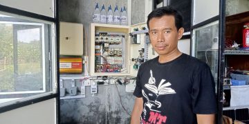 warga LDII Lamongan yang memakai cara inovatif dalam budidaya udang Vanamei