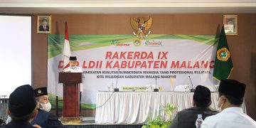 Bupati Sanusi membuka Rakerda IX LDII Malang di eL Hotel Grande Malang Rabu 2311 Dok LINES