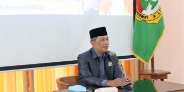 Ketua DPD LDII Kota Kediri H Agung Riyanto meminta masyarakat tetap waspada dan melindungi data pribadi di media sosial Kamis 812 DoK LINES