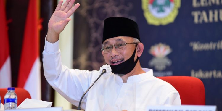 Ketua Umum DPP LDII KH Criswanto Santoso ingatkan para elit politik hindari kegaduhan. Dok: LINES.