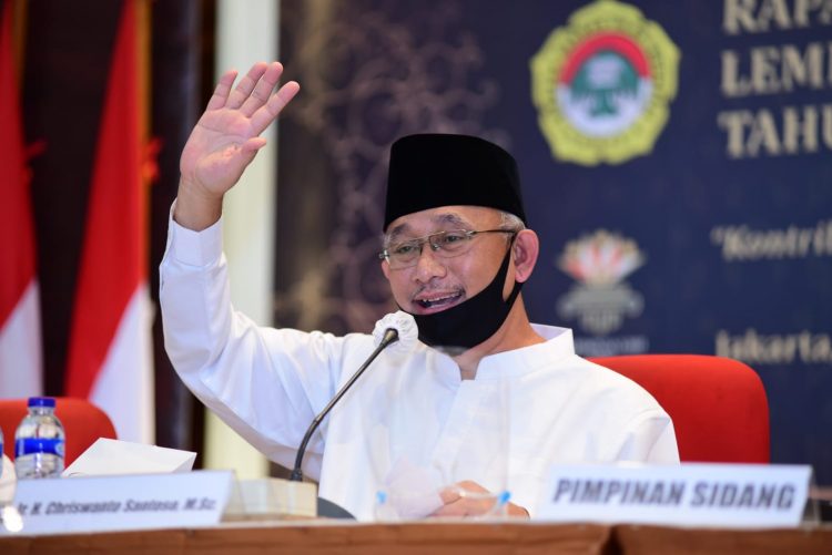 Ketua Umum DPP LDII KH Criswanto Santoso ingatkan para elit politik hindari kegaduhan Dok LINES