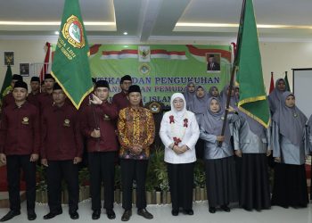 Wakil Bupati Hj Dewi Khalifah hadiri Pengukuhan Pengurus Wanita dan Pemuda LDII Sumenep, Rabu (7/12). Dok: LINES.