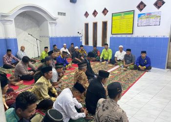 Ketua DPD LDII Jember H Akhmad Malik Afandi telah menginstruksikan kepada seluruh PC LDII di Jember untuk mengadakan pengajian akhir tahun di masjid dengan mengundang MUI atau Muspika sebagai penasihat, Sabtu (31/12). Dok: LINES.