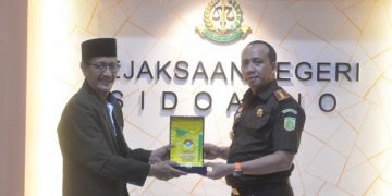 DPD LDII Sidoarjo mengawali program kerja 2023 dengan berkunjung ke kantor Kejaksaan Negeri Kejari Sidoarjo Senin 21 Dok LINES