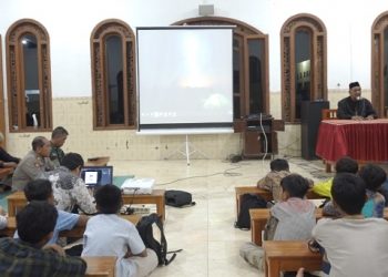 Pengajian akhir tahun PC LDII Purwoasri, Kediri, Sabtu (31/12). Dok: LINES.