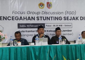 DPD LDII Kabupaten Jember yang menggelar Focus Group Discussion (FGD) di Aula Serbaguna Al Manshurin, Patrang (18/2).