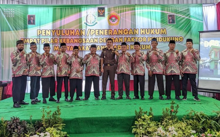 Pengurus DPD PC dan organisasi sayap LDII Ngawi mendapatkan penyuluhan Empat Pilar Wawasan Kebangsaan pada Kamis 162