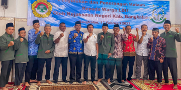 Kejaksaan Negeri Kejari Bangkalan membekali penyuluhan hukum dan penerangan hukum pada Warga dan Pengurus DPD LDII Bangkalan di Aula Junok Bangkalan pada Jumat 1702 Dok LINES