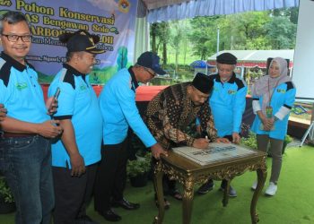 DPP LDII membangun kawasan arboretum di sisi utara lereng Gunung Lawu pada ketinggian 1.000-an mdpl.