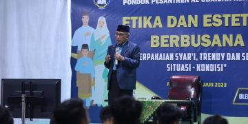PPG Pondok Pesantren Al Ubaidah menggelar acara yang bertema Etika dan Estetika Berbusana Selasa 212