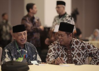 Waketum MUI di acara Tadarus Kebangsaan di Hotel Royal Kuningan, Jakarta, pada Sabtu (25/3). Dok: Lines.