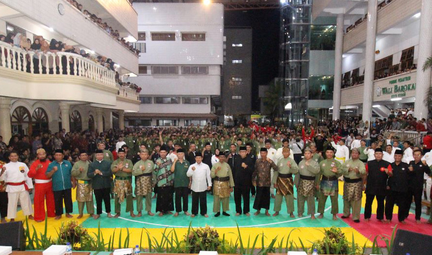 Pembukaan Kejurprov Remaja PERSINAS ASAD Jatim di Ponpes Wali Barokah Kediri, Rabu (14/6). Dok: LINES.