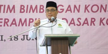 Sambutan Ketua DPW LDII Jatim KH Moch Amrodji Konawi Dok  LINES