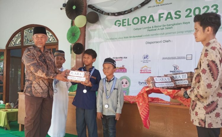 DPD LDII Bangkalan menggelar Festival Anak Saleh FAS  Bazaar di halaman Masjid Sabilul Muttaqin Junok Bangkalan pada Minggu 110 Dok LINES