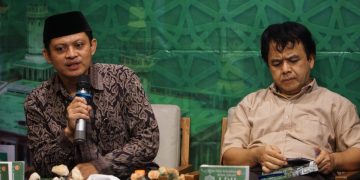Kegiatan bedah buku pada Senin 177 di Sadjoe Cafe  Resto Jakarta Selatan