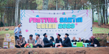 Pondok Pesantren Mahasiswa PPM Malang Raya menggelar Festival Santri Soleh FSS 2023 di Coban Parang Tejo Rojocamp Senin 2512 Dok LINES