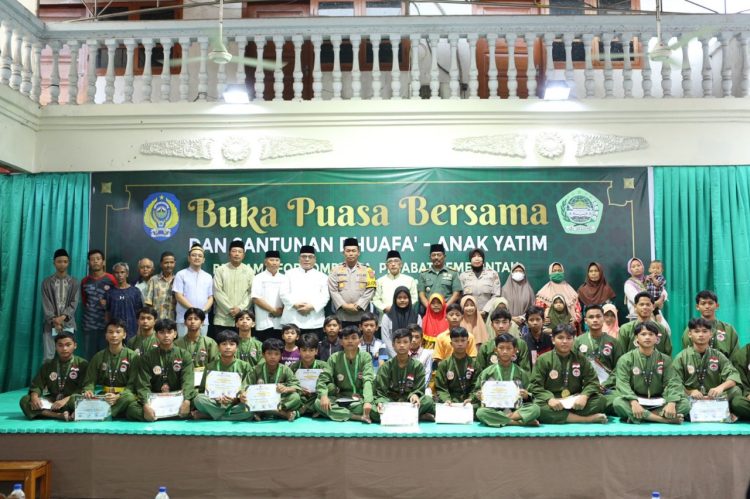Momen Safari Ramadan Ponpes Al Ubaidah Kertosono bersama Forkopimda dan anak yatim Kamis 213 Dok LINES