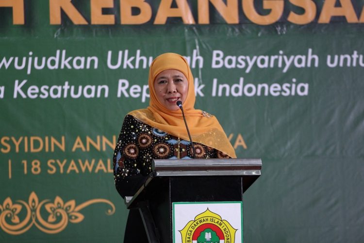 Khofifah Indar Parawansa hadiri silaturahim Syawal DPW LDII Jawa Timur Sabtu 274 Dok LINES