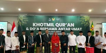 Pemerintah Kota Pemkot Kediri menggelar Khotmil Quran dan Doa Bersama Kegiatan tersebut dihadiri Ormas Islam dan antarumat beragama di Ruang Jayabaya Pemkot Kediri pada Rabu 126 Dok LINES