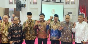 Sekretaris DPP LDII Rio Sidauruk menghadiri rapat koordinasi pencegahan perjudian daring Rakor tersebut melibatkan organisasi masyarakat ormas keagaamaan dan dihelat di Kantor Kementerian Koordinator Bidang Pembangunan Manusia dan Kebudayaan Kemenko PMK Jakarta pada Selasa 256 Foto LINES