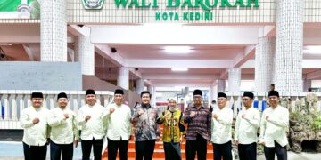 Wali Kota Kediri Vinanda tengah berkunjung ke Pondok Pesantren Ponpes Wali Barokah Kota Kediri pada Kamis 104 Dok LINES