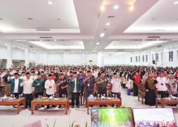 Pondok Pesantren Wali Barokah Kediri menyelenggarakan Seminar Kebangsaan dalam rangka memperingati Hari Kebangkitan Nasional ke-117. Acara yang digelar pada Rabu, 21 Mei 2025 ini bertujuan untuk menanamkan nilai-nilai patriotisme dan toleransi kepada seluruh santri. DOK: LINES.